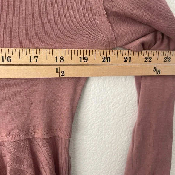 We The Free Clover Babydoll Split Neck Top Women’s Size XS Antique Oak - Picture 7 of 10